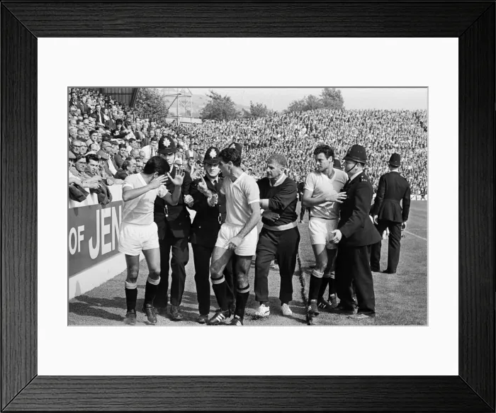 Framed Print : World Cup Football 1966 West Germany v Uruguay The 2nd