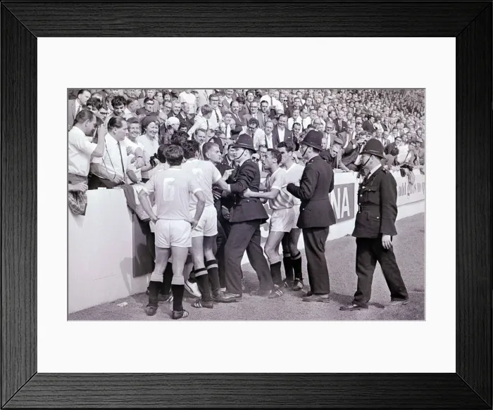 Framed Print : World Cup Quarter Finals West Germany versus Uruguay 24th July 1966 Uruguay Framed Print : World Cup Quarter Finals West Germany versus Uruguay 24th July 1966 Uruguay