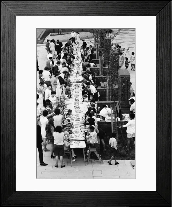Framed Print : Hundreds of happy youngsters enjoyed the treat of their lives at a party that brought a Framed Print : Hundreds of happy youngsters enjoyed the treat of their lives at a party that brought a