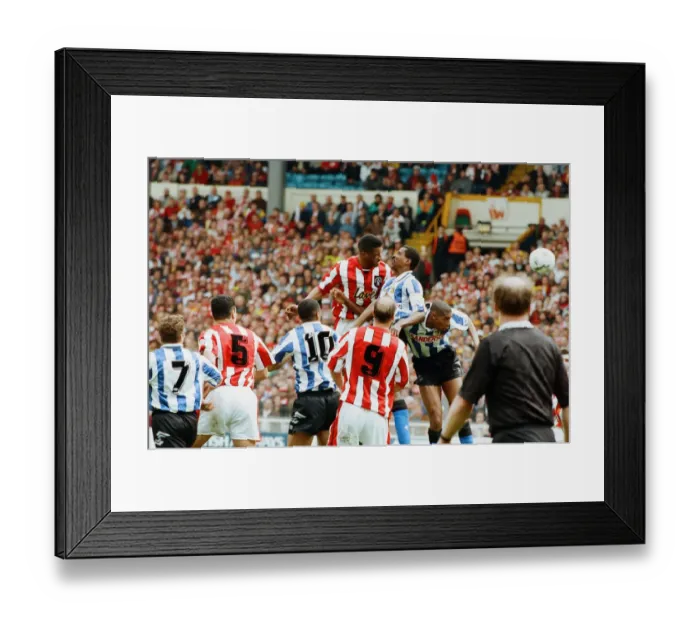 Framed Print : FA Cup Semi Final at Wembley Stadium. Sheffield Wednesday 2 v Sheffield United 1 Framed Print : FA Cup Semi Final at Wembley Stadium. Sheffield Wednesday 2 v Sheffield United 1