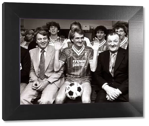 Bobby Robson - May 1983 England Manager - with Bob Paisley and Phil Thompson