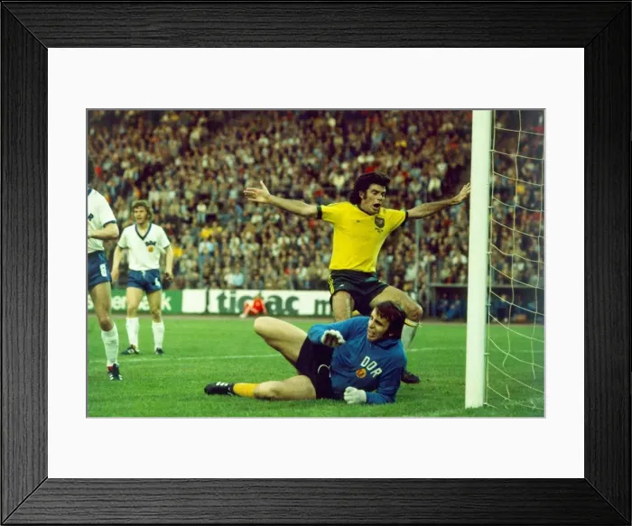 Framed Print : East Germany 2-0 Australia, 1974 FIFA World Cup Group 1 match, Hamburg Framed Print : East Germany 2-0 Australia, 1974 FIFA World Cup Group 1 match, Hamburg