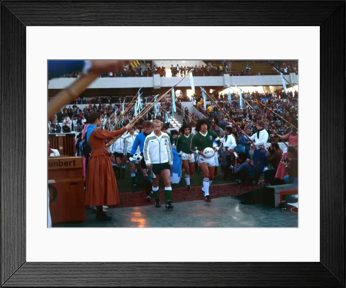 Framed Print : World Cup 1978 Group 2 West Germany 6 Mexico 0 Eduardo Ramos Framed Print : World Cup 1978 Group 2 West Germany 6 Mexico 0 Eduardo Ramos