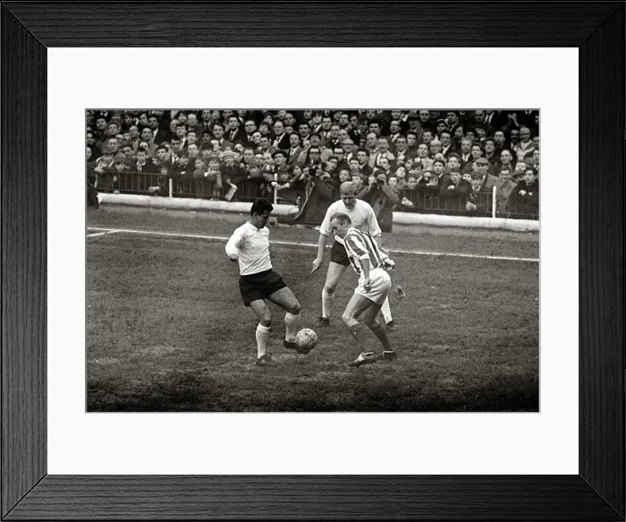 Framed Print : Sir Stanley Matthewses 1965 testimonial football match held on the 28th April 1965 Framed Print : Sir Stanley Matthewses 1965 testimonial football match held on the 28th April 1965