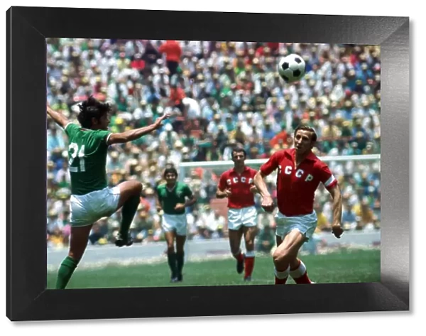 Opening Match World Cup 1970 Group A Mexico 0 USSR 0 Azteca