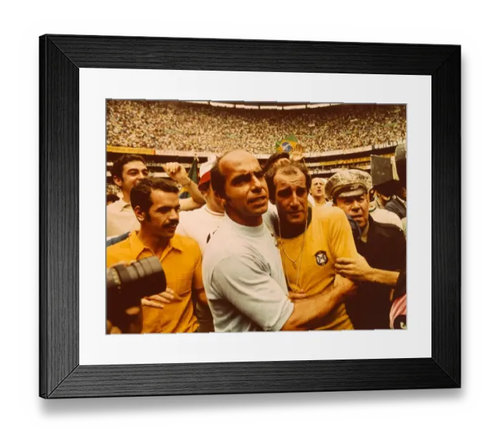 Framed Print : World Cup Final 1970 Brazil 4 Italy 1 Azteca Stadium Framed Print : World Cup Final 1970 Brazil 4 Italy 1 Azteca Stadium