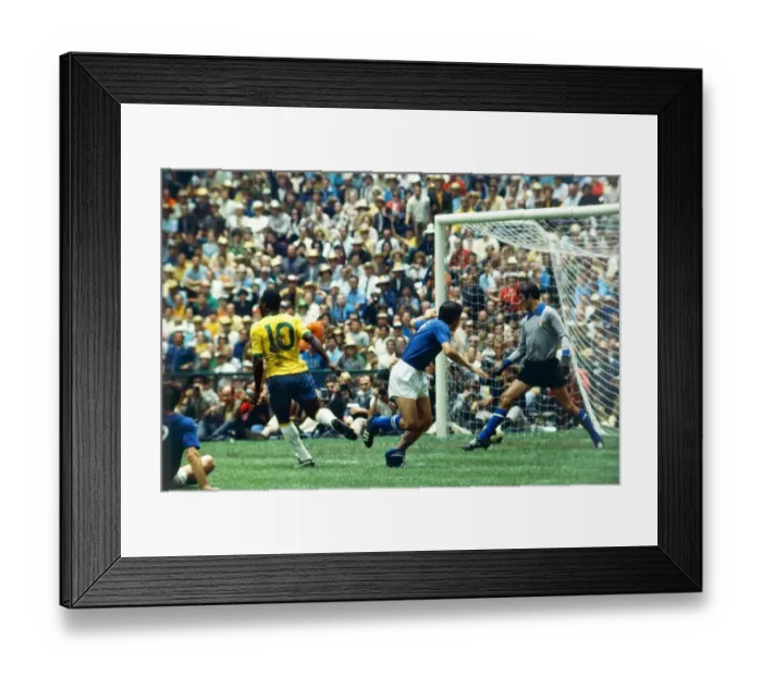 Framed Print : World Cup Final 1970 Brazil 4 Italy 1 Azteca Stadium Framed Print : World Cup Final 1970 Brazil 4 Italy 1 Azteca Stadium