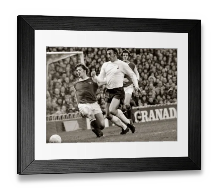 Framed Print : Football English League Division One 1972 / 73 Season. Tottenham Hotspur 1 v Arsenal Framed Print : Football English League Division One 1972 / 73 Season. Tottenham Hotspur 1 v Arsenal