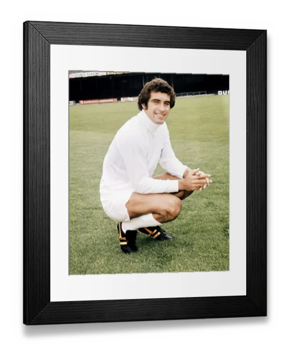 Framed Print : Leicester City FC Football Players 1974 Peter Shilton July 1974 Framed Print : Leicester City FC Football Players 1974 Peter Shilton July 1974