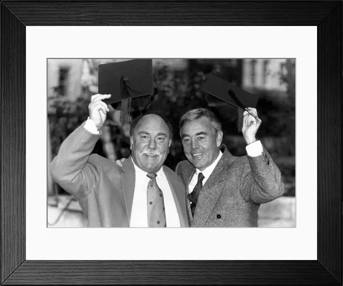 Framed Print : Jimmy Greaves and Ian Saint John April 1993 Saint Framed Print : Jimmy Greaves and Ian Saint John April 1993 Saint