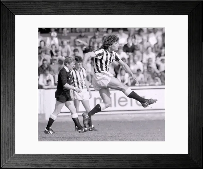 Framed Print : April 1984 Cambridge v Newcastle United Football 1980s Division Two Football Player