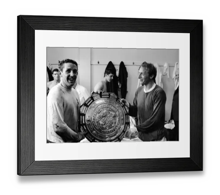 Framed Print : Manchester United v Tottenham Hotspur August 1967 Dennis Law Framed Print : Manchester United v Tottenham Hotspur August 1967 Dennis Law
