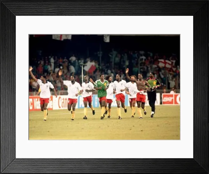  : World Cup 1990 England 3 Cameroon 2 after extra time