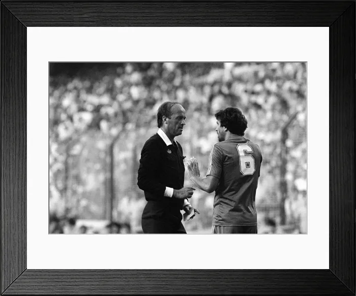 Framed Print : 1982 World Cup Finals Second Round Group B match in Madrid, Spain Framed Print : 1982 World Cup Finals Second Round Group B match in Madrid, Spain
