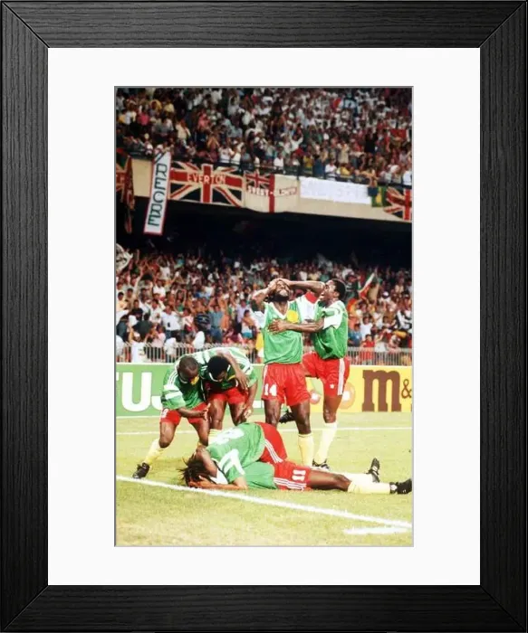 : World Cup 1990 Quarter Finals England 3 Cameroon 2 after extra time : World Cup 1990 Quarter Finals England 3 Cameroon 2 after extra time