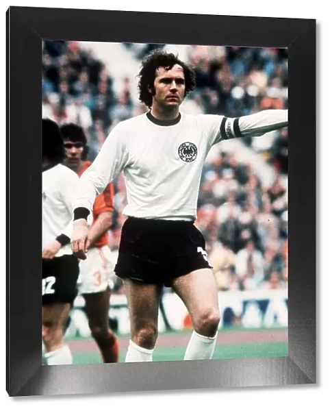 Football World Cup Final 1974 West Germany 2 Holland 1 at Munich Franz
