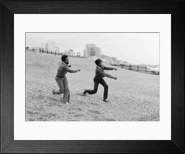 Framed Print : Andy Roberts and Michael Holding May 1976 West Indies Cricket Players Framed Print : Andy Roberts and Michael Holding May 1976 West Indies Cricket Players