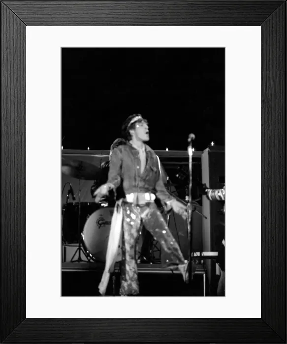 Framed Print : Mick Jagger, Rolling Stones Inglewood Forum, Los Angeles, California Framed Print : Mick Jagger, Rolling Stones Inglewood Forum, Los Angeles, California