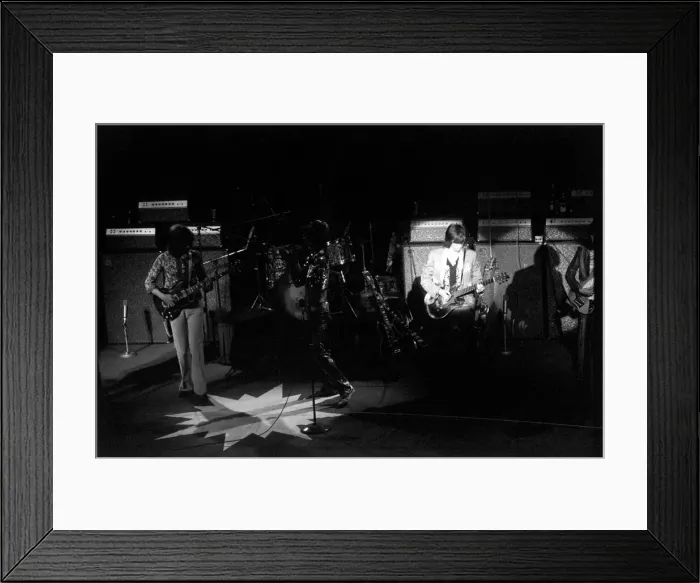 Framed Print : The Rolling Stones at the last concert of their tour at the Round House, London Framed Print : The Rolling Stones at the last concert of their tour at the Round House, London