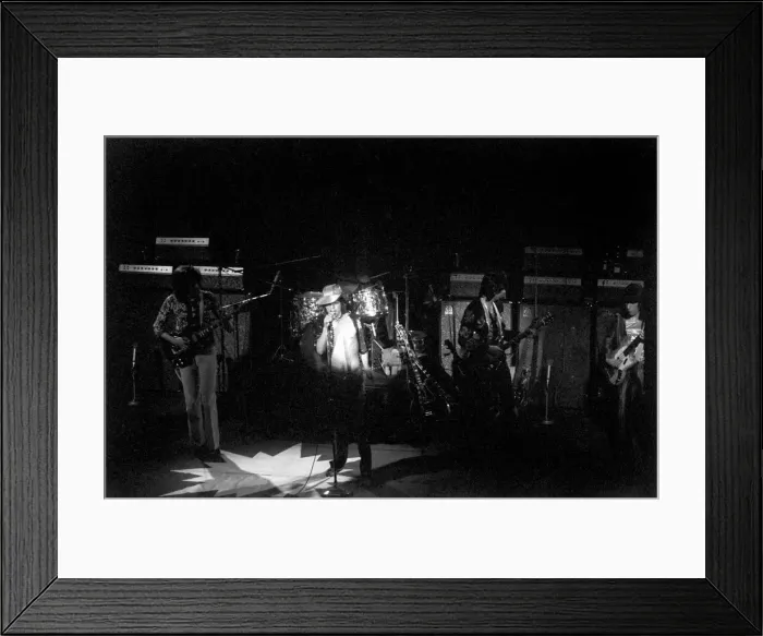 Framed Print : The Rolling Stones at the last concert of their tour at the Round House, London Framed Print : The Rolling Stones at the last concert of their tour at the Round House, London
