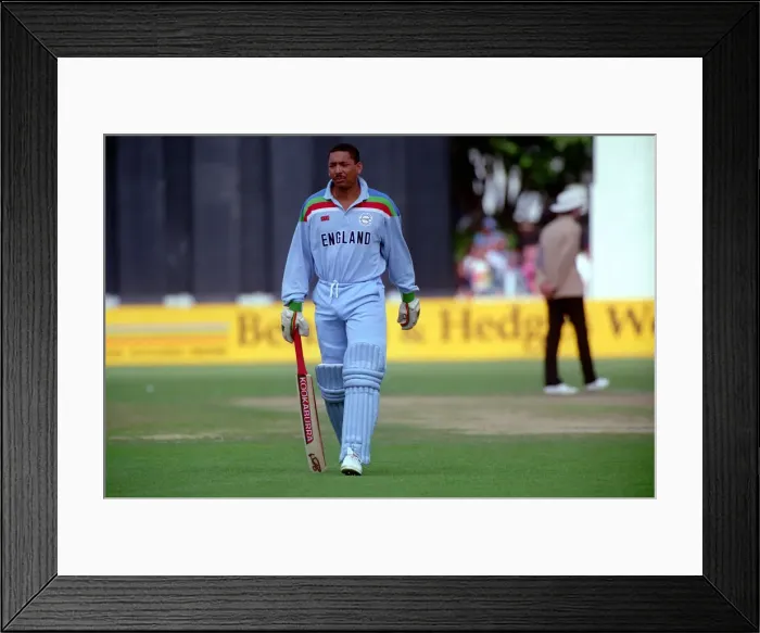 Framed Print : Cricket World Cup 1992 - Australia: New Zealand v. England at Wellington