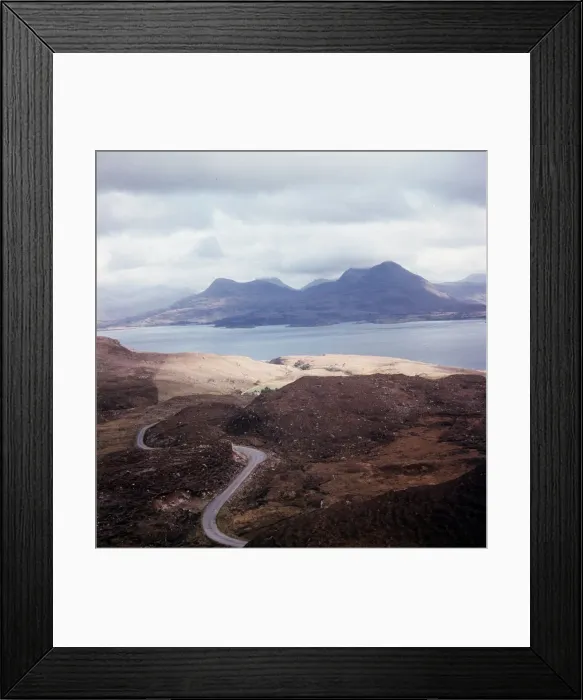 Framed Print : General view showing Loch Torridon from Diabeg road, Scotland 1966 Framed Print : General view showing Loch Torridon from Diabeg road, Scotland 1966