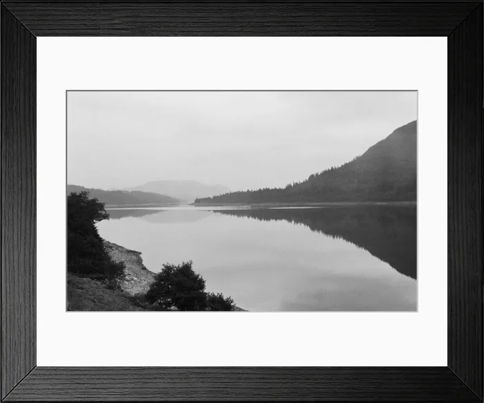 Framed Print : View of Loch Ericht in the Highlands of Scotland. Circa 1960 Framed Print : View of Loch Ericht in the Highlands of Scotland. Circa 1960