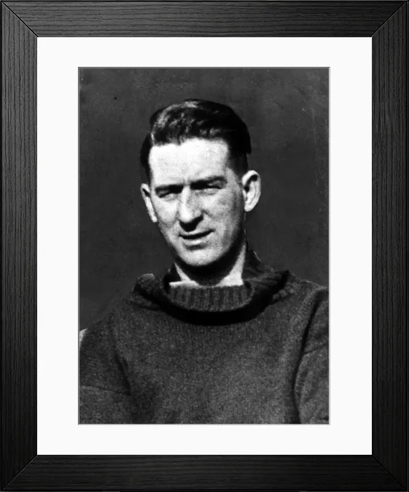 Framed Print : Frank Barson Football Player, October 1928. Key clubs Framed Print : Frank Barson Football Player, October 1928. Key clubs