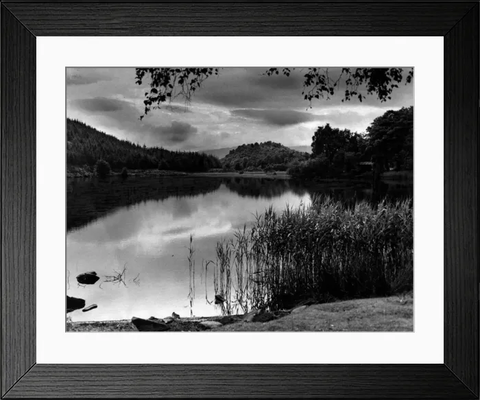 Framed Print : Loch Ard, a body of fresh water in the Loch Lomond and the Trossachs National Park