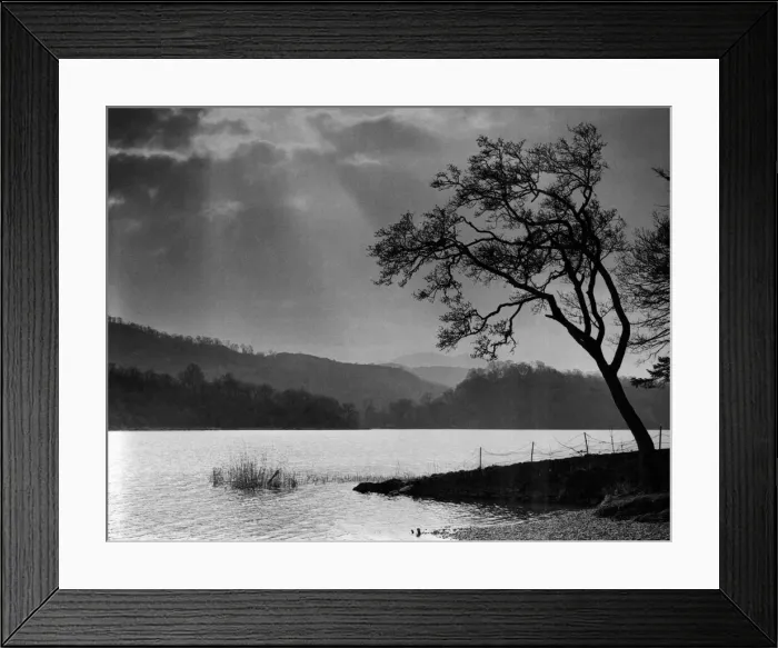 Framed Print : Loch Ard, a body of fresh water in the Loch Lomond and the Trossachs National Park