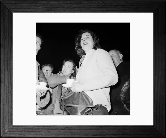 Framed Print : Competitors prepare for the start of the 24th Monte Carlo Rally, 18th January 1954