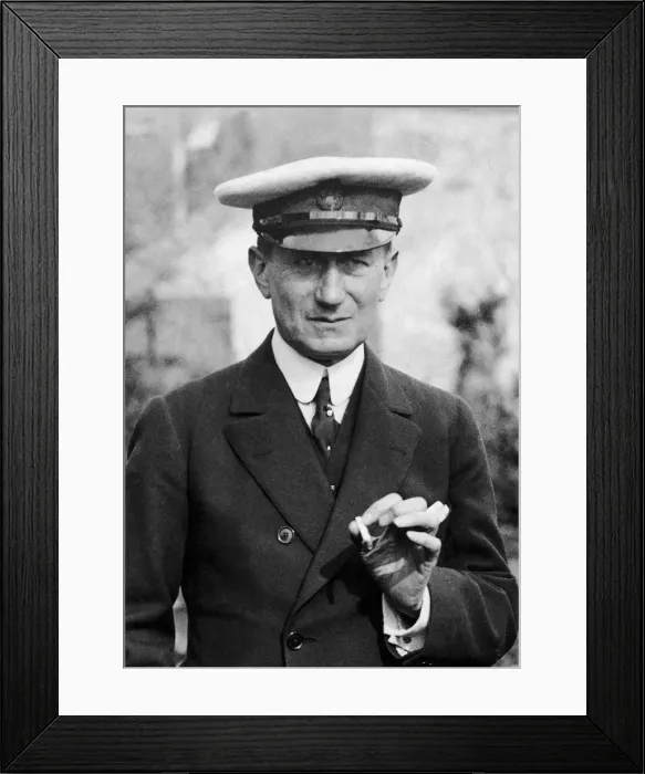 Framed Print : Guglielmo Marconi inventor of the wireless seen here in the garden of Elizabeth Paynter Framed Print : Guglielmo Marconi inventor of the wireless seen here in the garden of Elizabeth Paynter