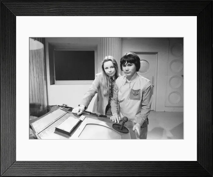 Framed Print : 18 year old Matthew Waterhouse making his debut in the BBC TV series Dr Who
