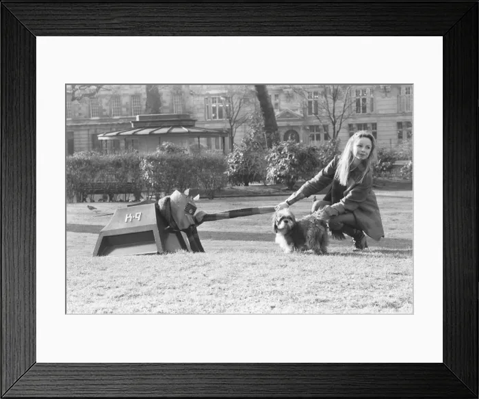 Framed Print : Actress Lalla Ward who will join Dr Who in the long running TV series