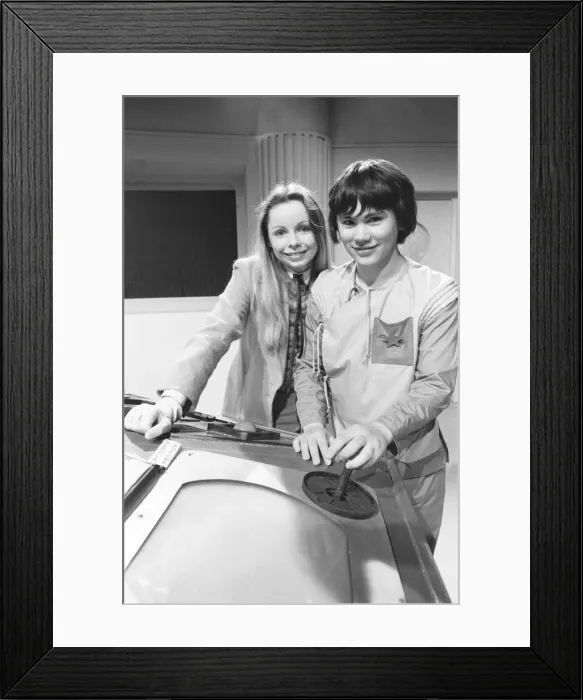 Framed Print : 18 year old Matthew Waterhouse making his debut in the BBC TV series Dr Who