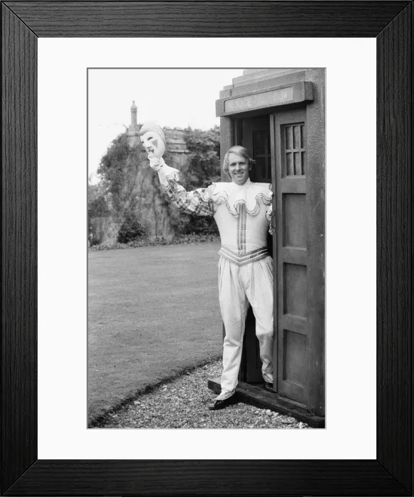 Framed Print : Actor Peter Davison as the 5th Doctor Who seen here at Buckhurst House, Withyham Framed Print : Actor Peter Davison as the 5th Doctor Who seen here at Buckhurst House, Withyham