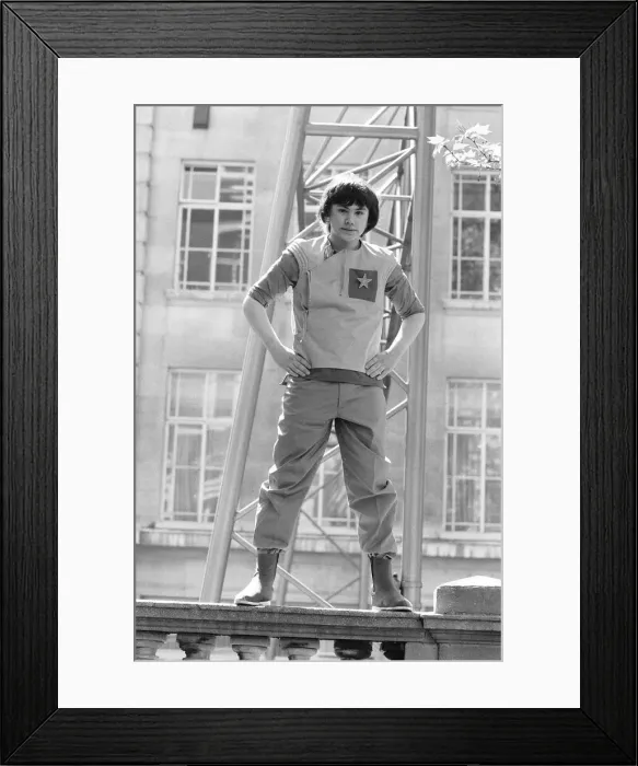 Framed Print : 18 year old Matthew Waterhouse making his debut in the BBC TV series Dr Who Framed Print : 18 year old Matthew Waterhouse making his debut in the BBC TV series Dr Who