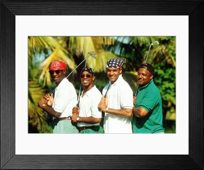 Framed Print : Mark Bright football player with Mitchell Thomas Ian Wright and his friend Clyde Prescott Framed Print : Mark Bright football player with Mitchell Thomas Ian Wright and his friend Clyde Prescott