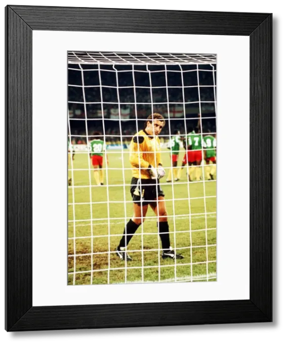 Framed Print : World Cup 1990 Quarter Final England 3 Cameroon 2 at Naples Framed Print : World Cup 1990 Quarter Final England 3 Cameroon 2 at Naples