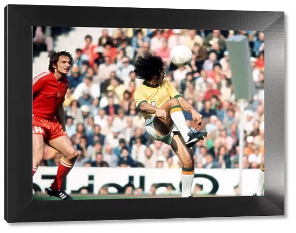 Football World Cup 1974 Brazil 0 Holland 2 at Dortmund