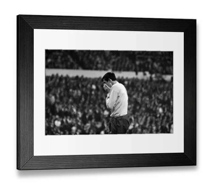 Framed Print : World Cup Football 1966 England v Uruguay England