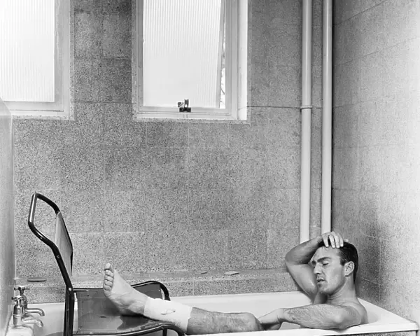 Jimmy Greaves Football Player July 1966 World Cup 1966 Jimmy relaxes in a