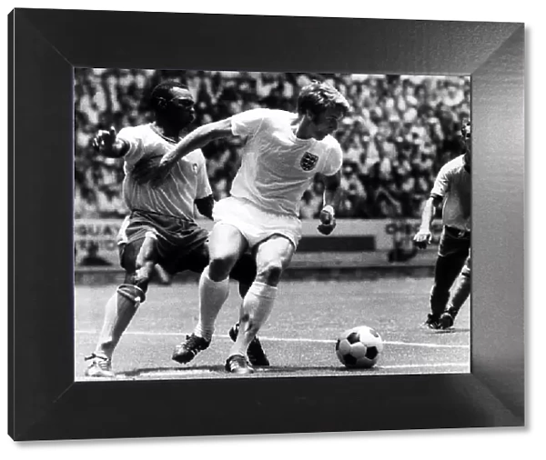 World Cup 1970 Group C England 0 Brazil 1 Goeff