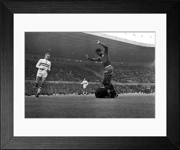 Framed Print : Hungary v Portugal in the 1966 World Cup at Main Road Manchester Framed Print : Hungary v Portugal in the 1966 World Cup at Main Road Manchester