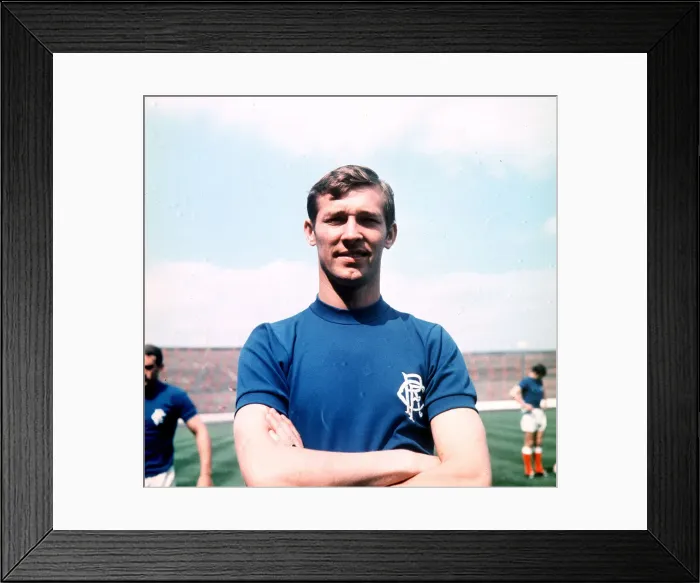 Framed Print : Glasgow Rangers player Alex Ferguson at Glasgow Football Club