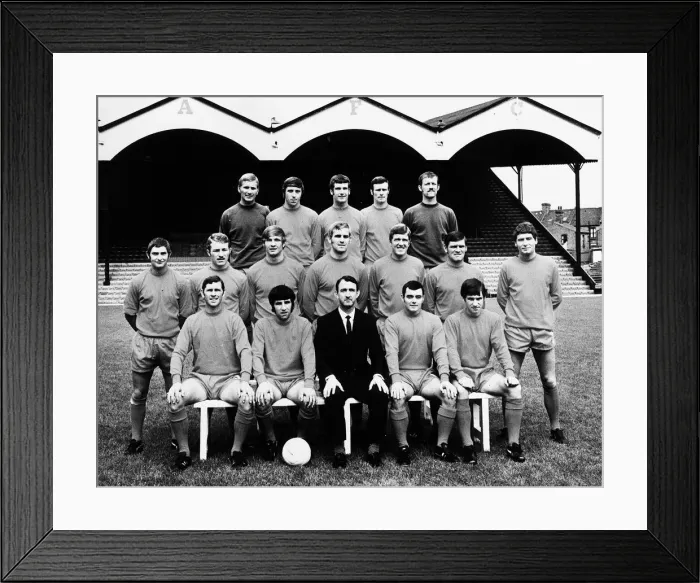 Framed Print : Football Teams Charlton Athletic July 1969 back row - T Burns, B Curtis Framed Print : Football Teams Charlton Athletic July 1969 back row - T Burns, B Curtis