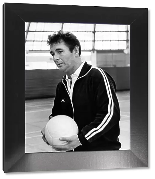 Brian Clough at the Evening Chronicle sponsored football coaching session at Lightfoot