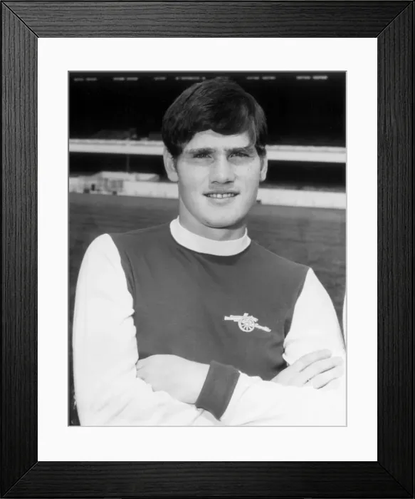 Framed Print : Pat Rice of Arsenal FC. July 1968 Framed Print : Pat Rice of Arsenal FC. July 1968