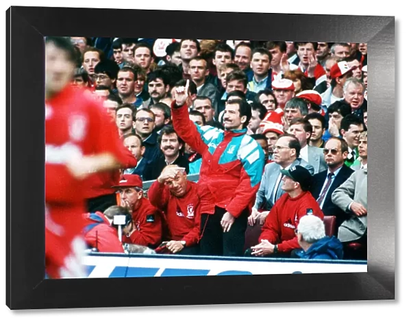 Graeme Souness Ex Liverpool Manager FA cup final against Sunderland