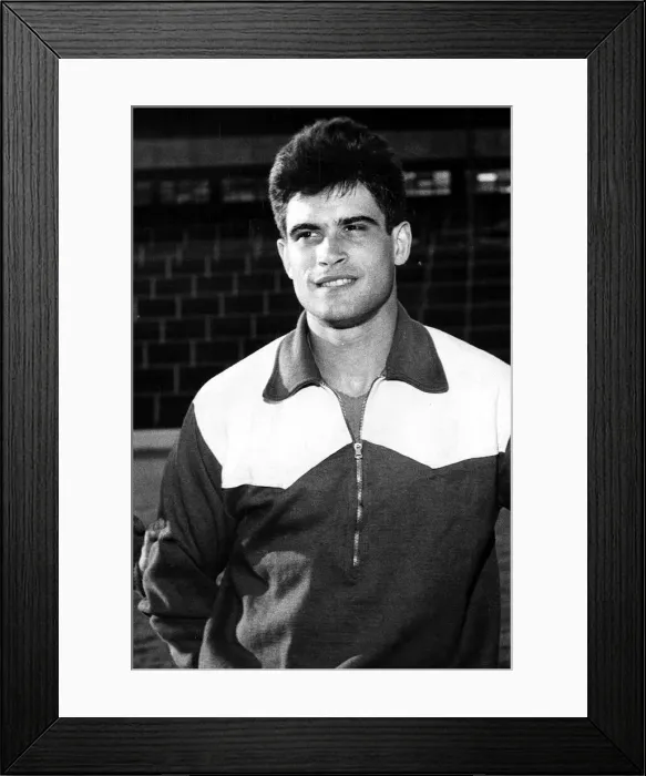 Framed Print : Herrera Real Madrid football player May 1960 Framed Print : Herrera Real Madrid football player May 1960